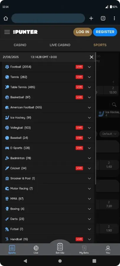 Mr Punter Betting App