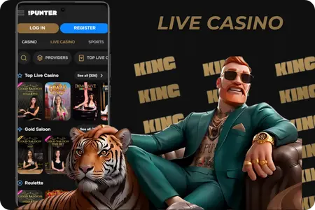 Mr Punter live casino section