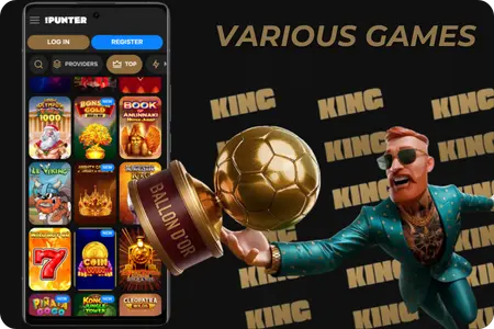 Mr Punter various games lobby